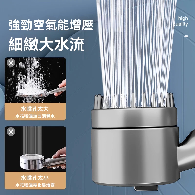 【廠家直銷】爆款特惠限時家庭優惠買二送一 手持沐浴三檔調節 通用防磨加壓淋浴噴頭 強勁出水節水設計 洗澡神器 告別水壓煩惱